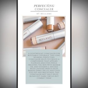 BELLAME CAFFEINE INFUSED CONCEALER - SHADE 6 - NWT